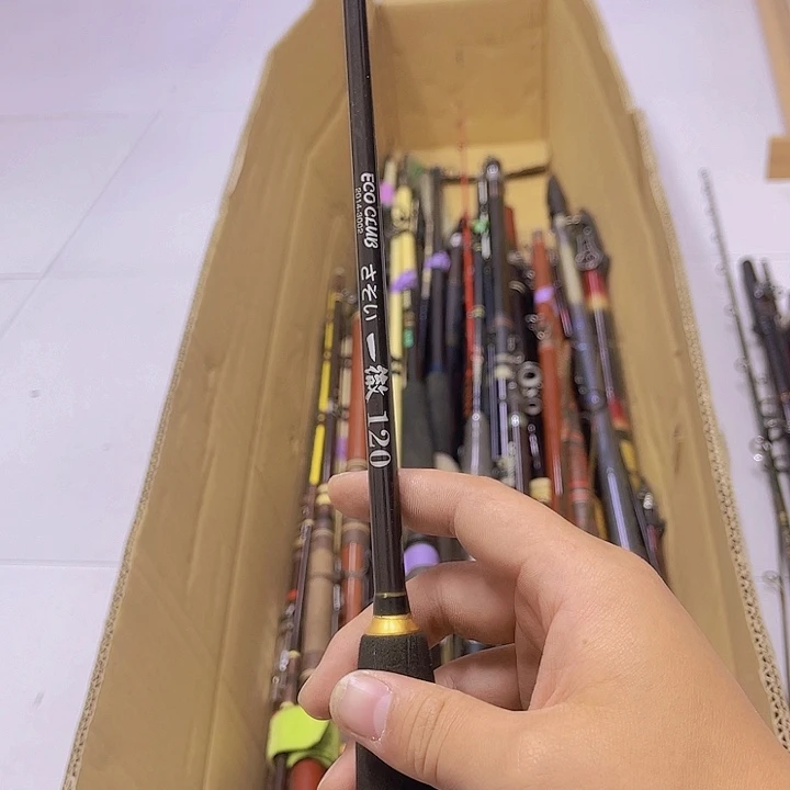 放****花中古鱼竿 微瑕一物一拍 看好下单