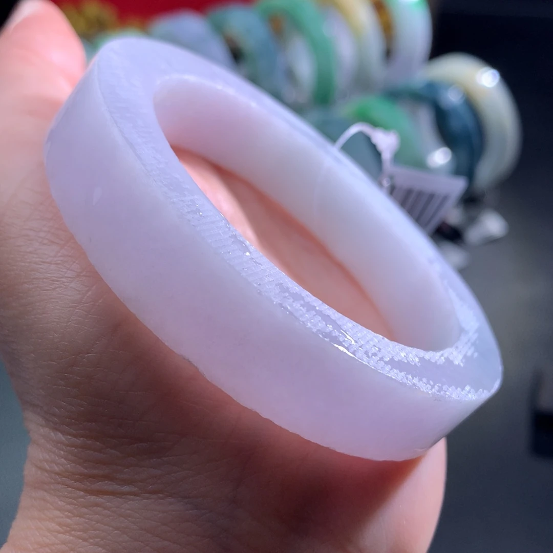 定制翡翠未镶嵌翡翠手镯55-64