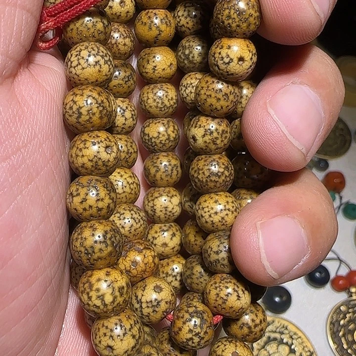 藏区老星月念珠保老漂亮