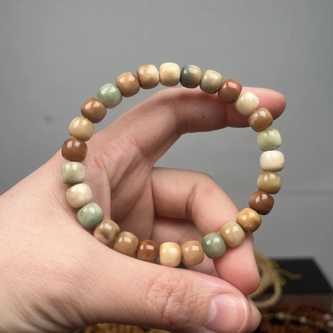 七彩多宝 妖花手串 手持 各种款式龙脊菩提 单圈