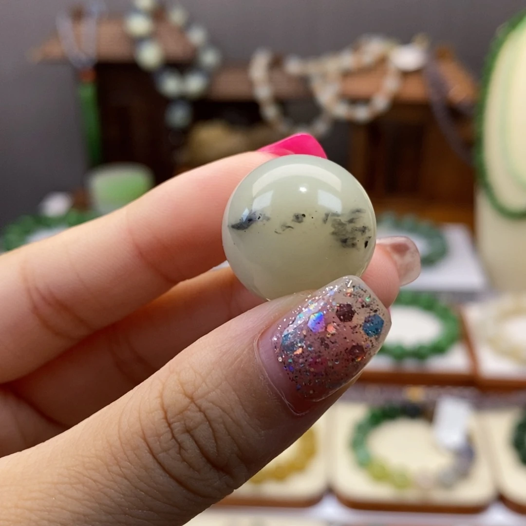 和田玉未镶嵌吊坠(不含链)卡20