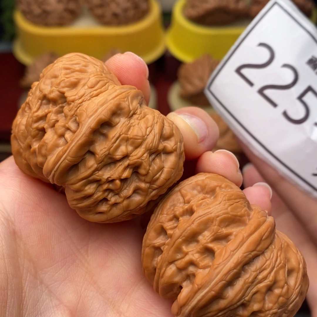 文玩核桃把件元宝42……