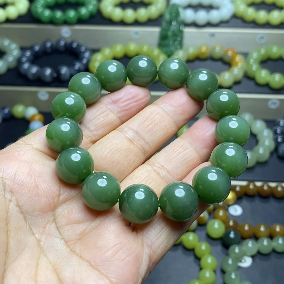 和田玉未镶嵌手串