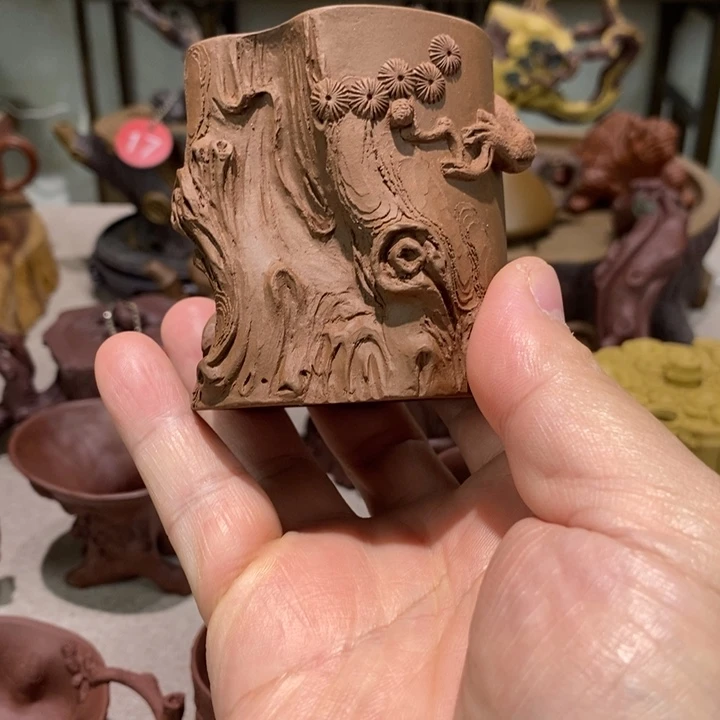 紫砂茶宠全手工制作
