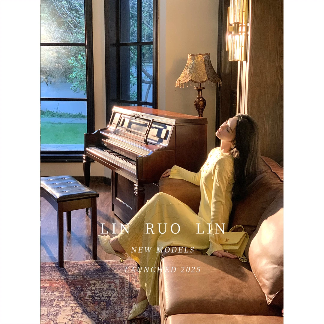 LRL【暖阳针织】原创设计气质针织套装RL20256064-RL20256065