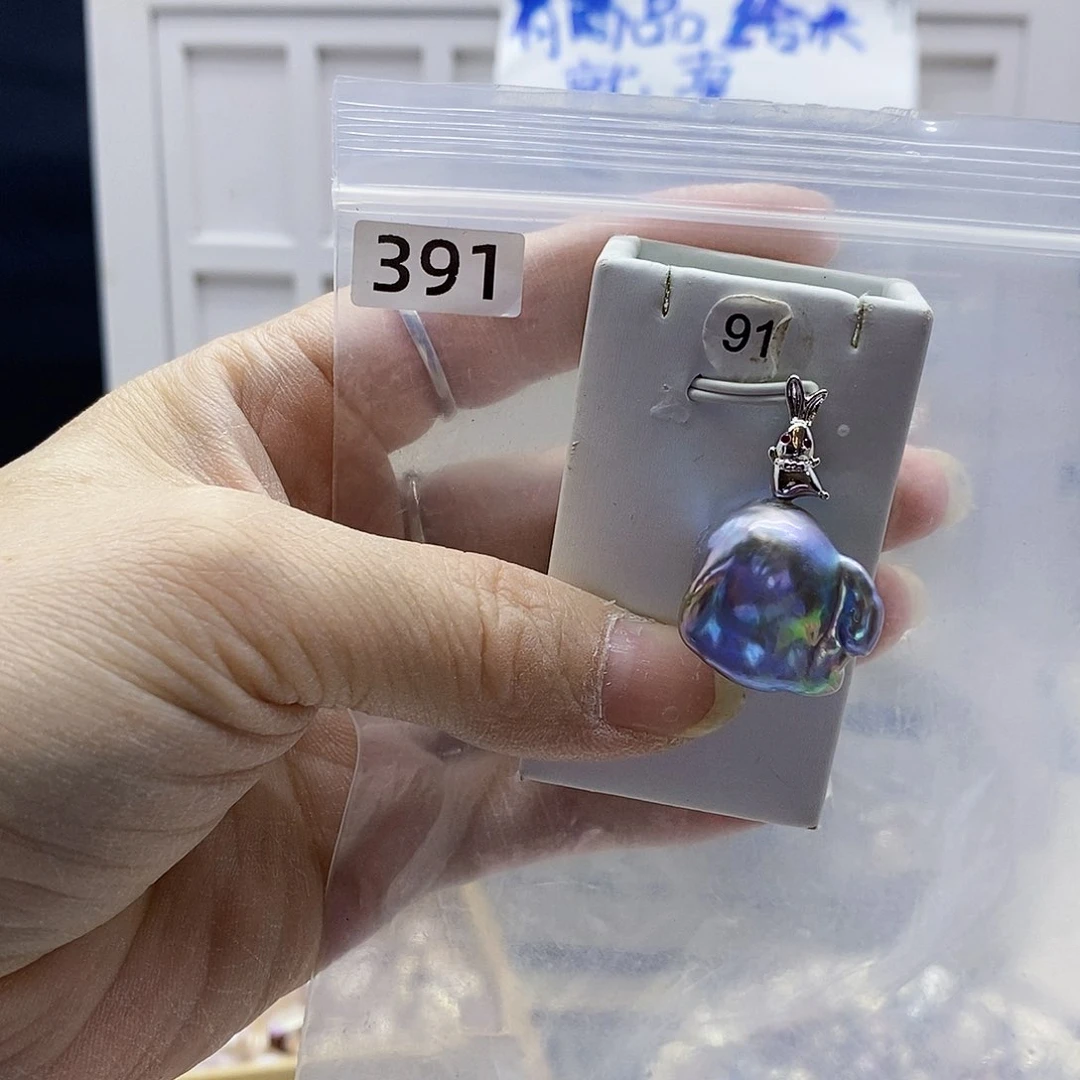 颈饰合金淡水珍珠