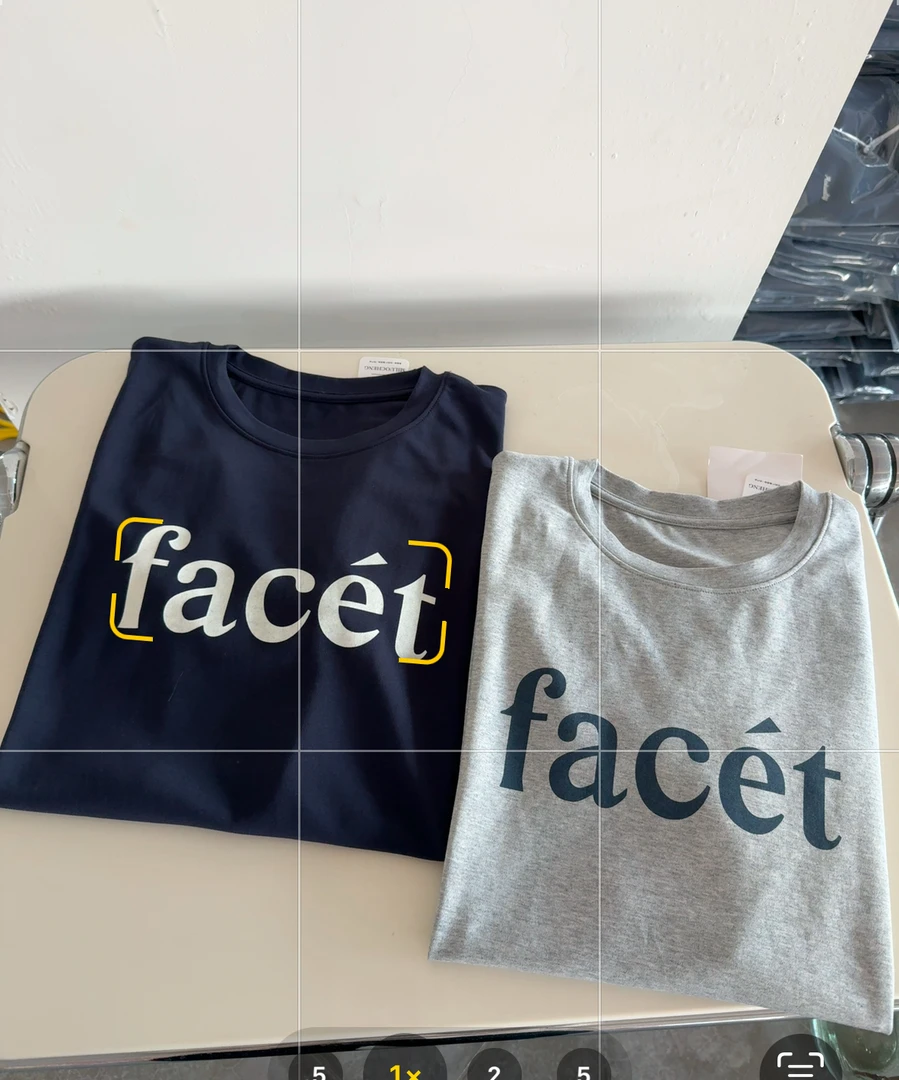 【哈尼家】Facet 韩系字母T恤女显瘦宽松百搭款短袖女NO退NO换T105