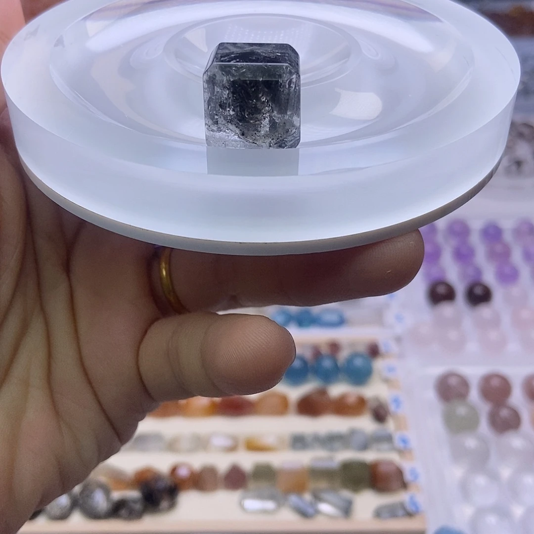 ****️未镶嵌手串水晶定制打孔不退换