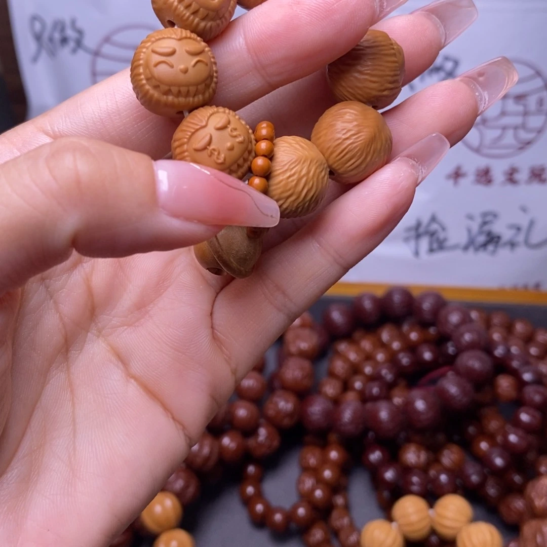 猴头核桃手串布布