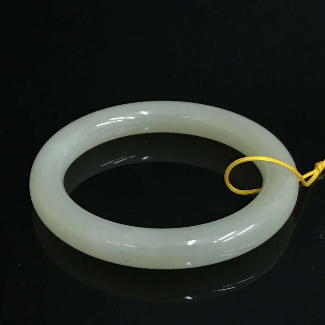 清代和田玉镯/028608/收藏/传承/【友谊文物商店】