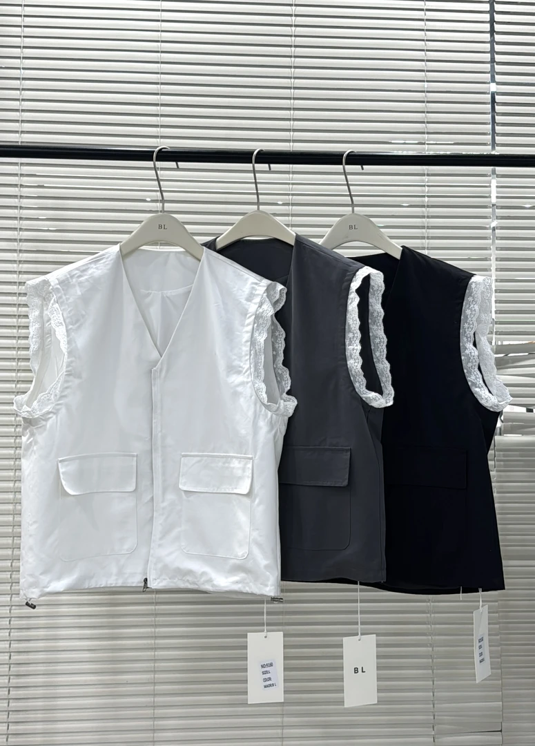 9160【PINGJIE】新款马甲）时尚休闲潮流舒适百搭洋气马甲