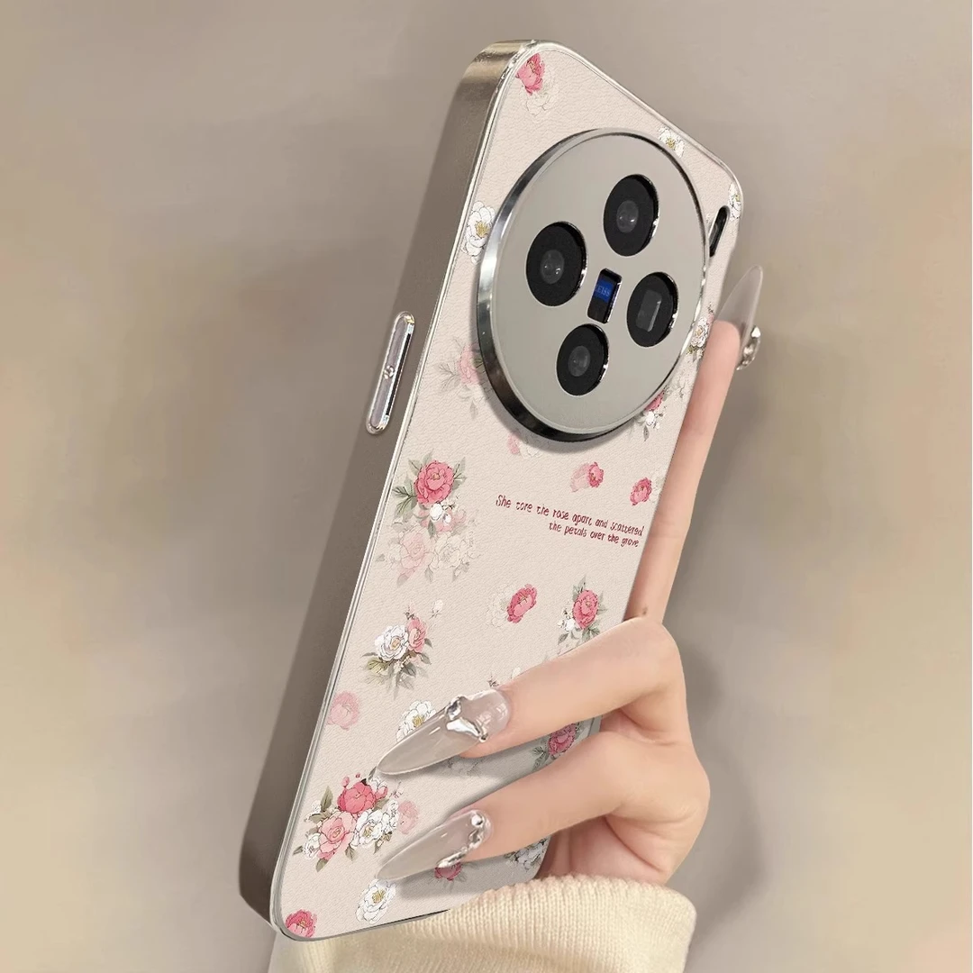 小碎花适用vivox200ultra手机壳x200s防摔s20轻奢x100spro简约