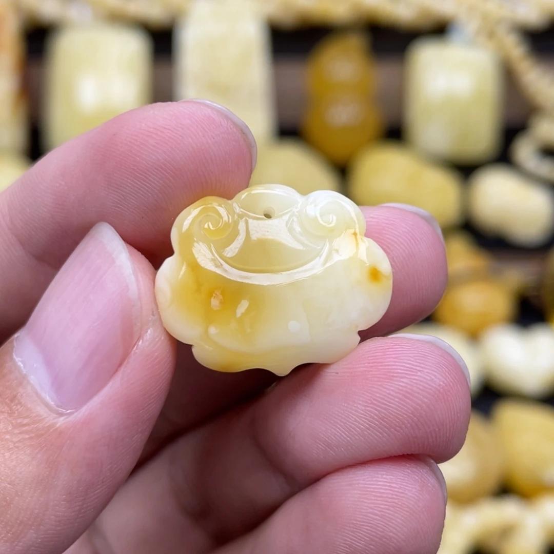 琥珀未镶嵌裸石琥珀蜜蜡