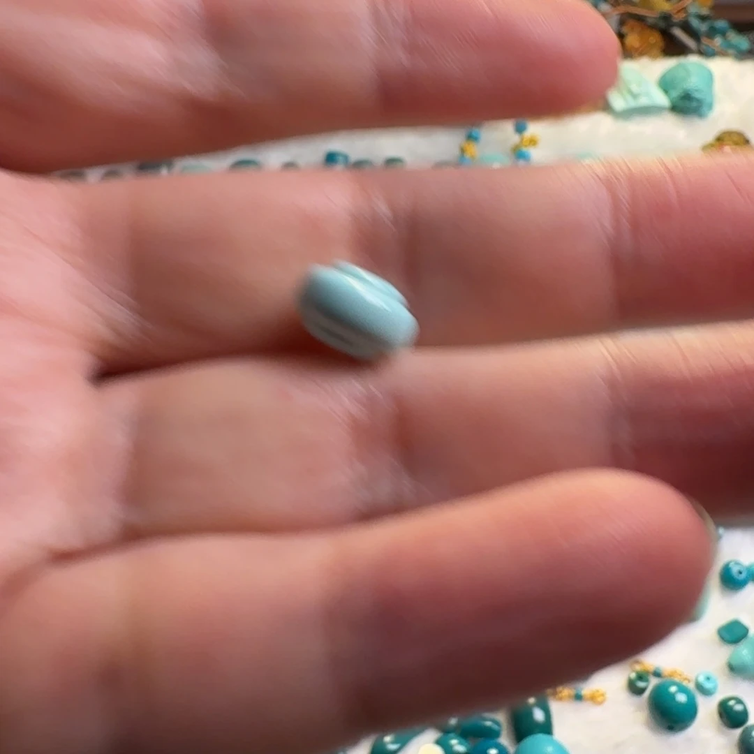 绿松石单株未镶嵌10.4mm
