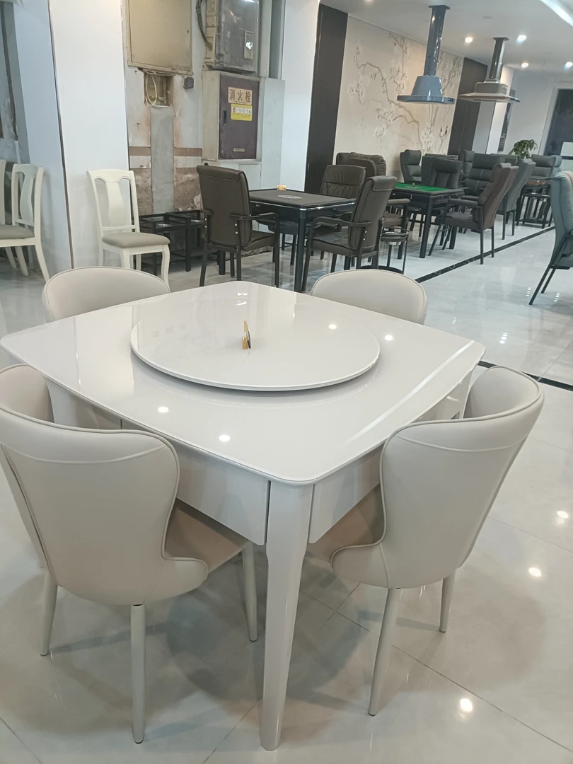 大方桌餐桌两用麻将机