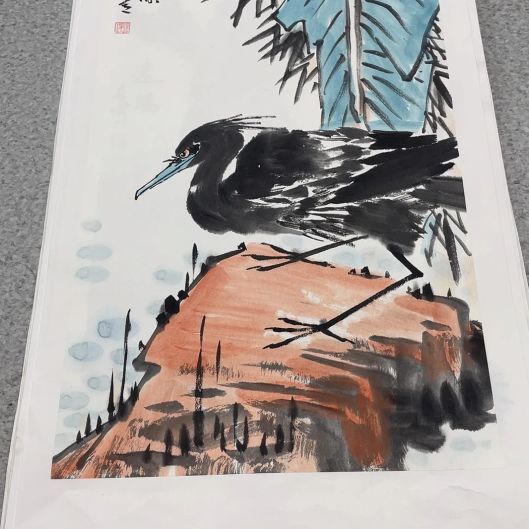 国画2平尺国画作品