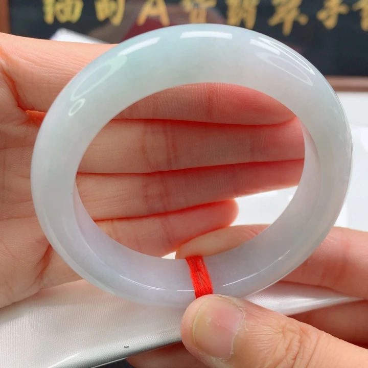 未镶嵌手镯翡翠J**-正圈