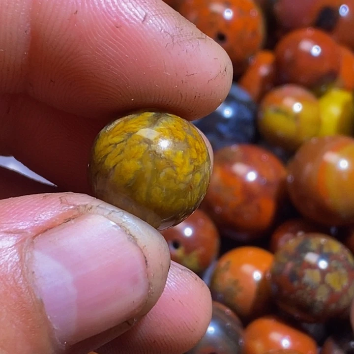 玛瑙/玉髓战国红单珠未镶嵌A***餐