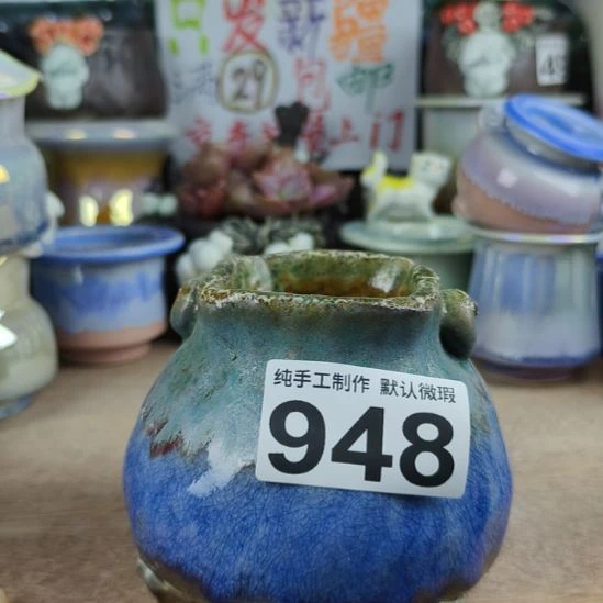 景德镇手工高温陶瓷：内口6高10