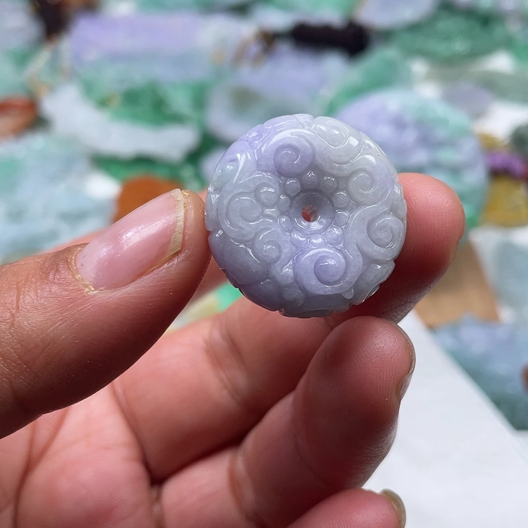 颈饰未镶嵌翡翠翡玉缘翡翠