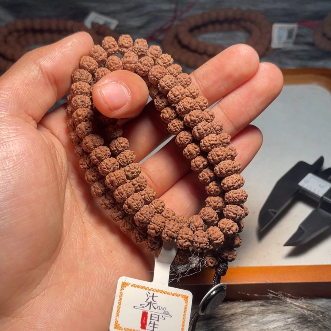 深***海手串金刚菩提精挑战神双龙飞碟树祖108