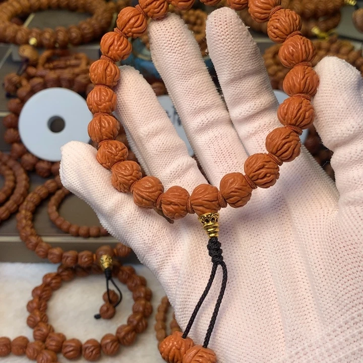 手串桃核秦岭龙纹