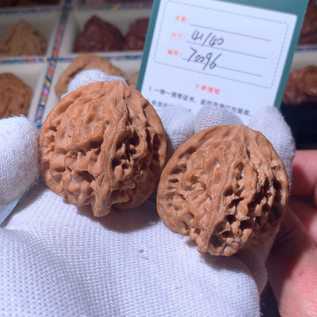 文玩核桃把件苹果园40