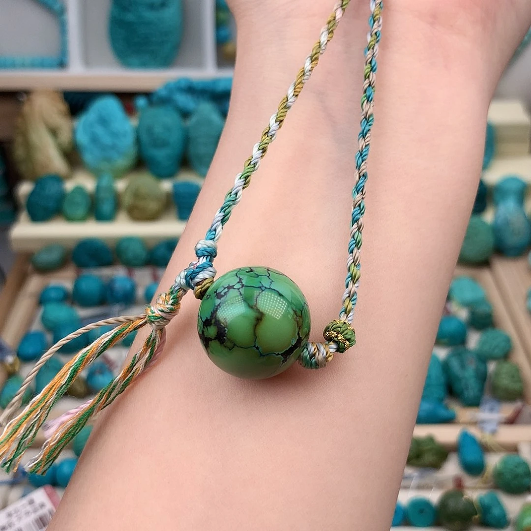 未镶嵌绿松石珠宝奇石