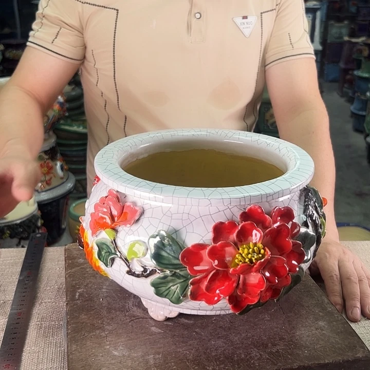 泳坤堂石湾盆陶瓷