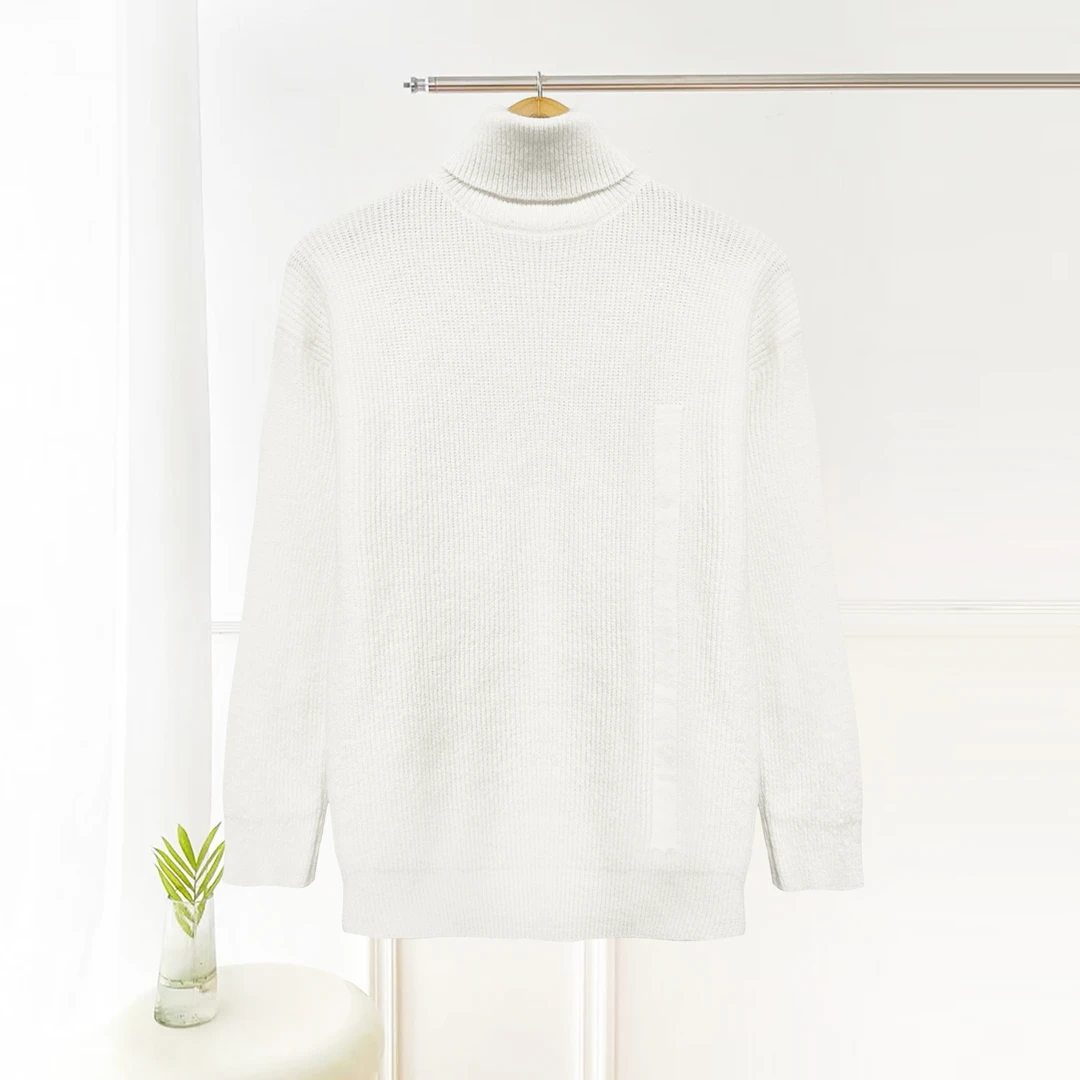 新品上新！女士高领时尚百搭针织毛衣H382