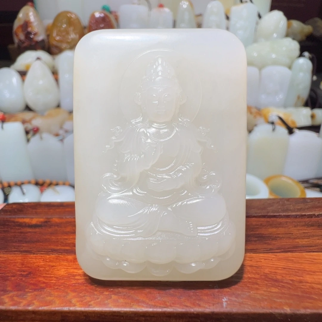 吊坠(不含链)未镶嵌和田玉