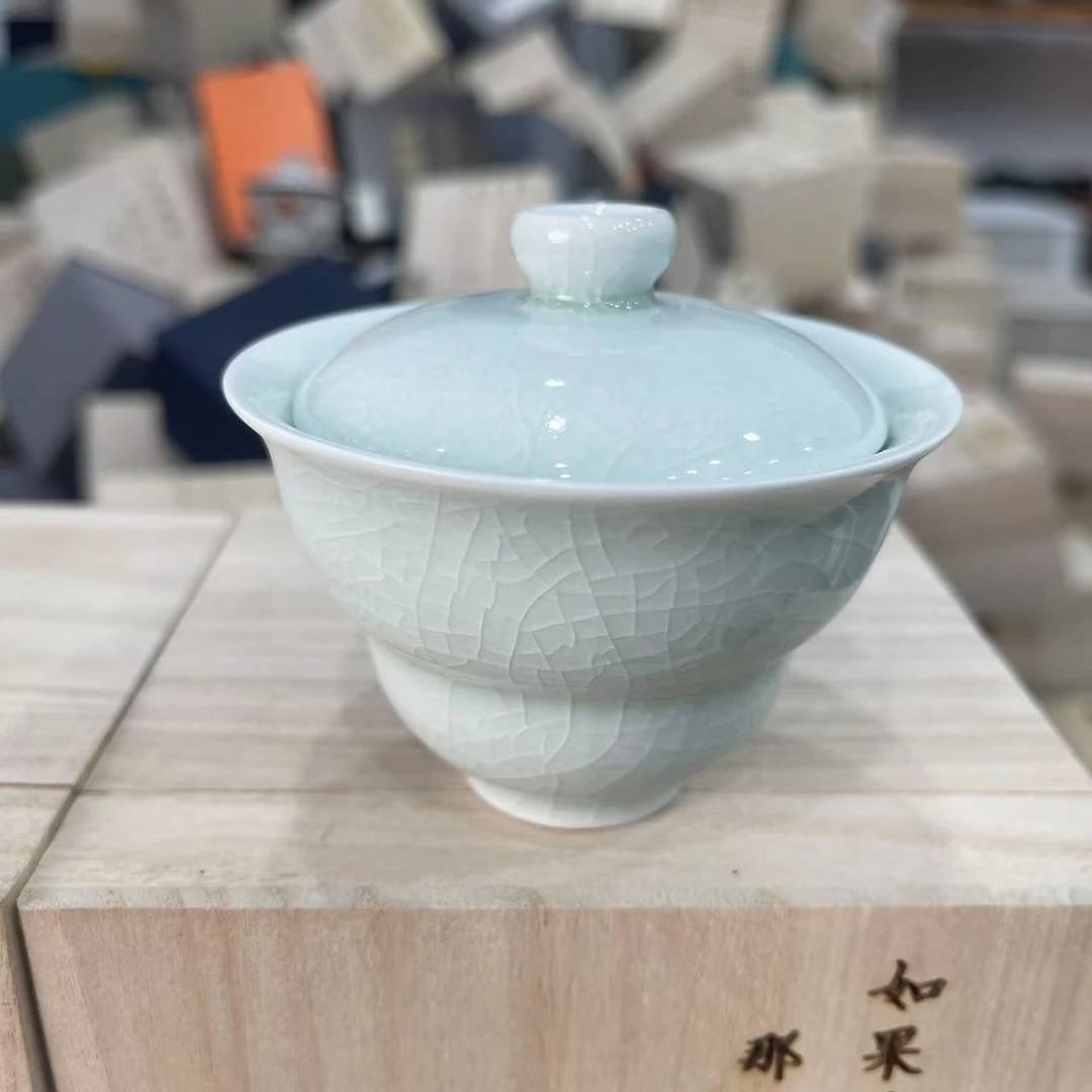 谦杯 陶瓷盖碗E3003