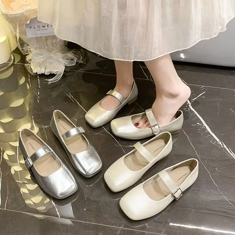 （熹）268-3时尚百搭舒适2025年新款柔软休闲单鞋