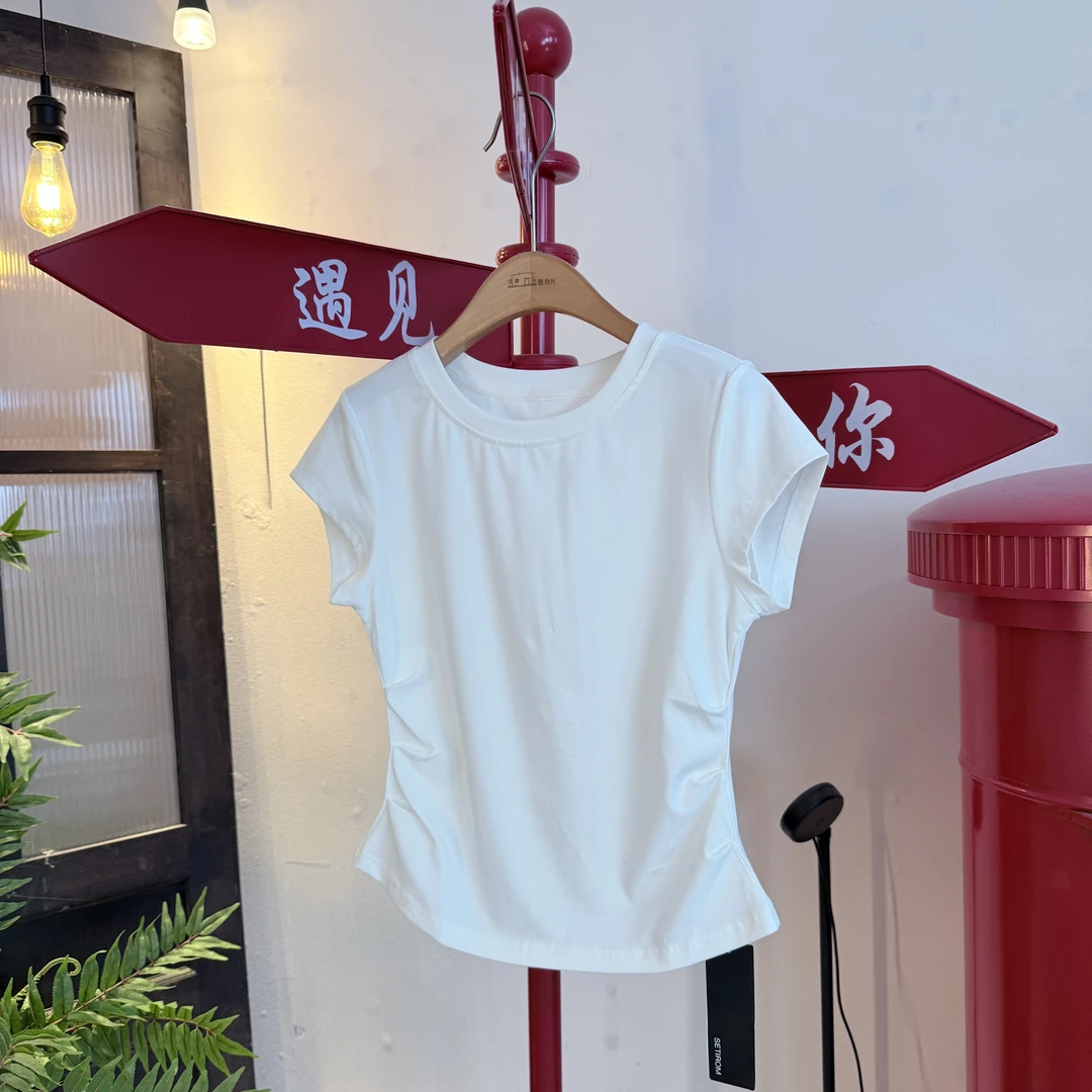 西町村屋经典版收腰T恤XHAB10337