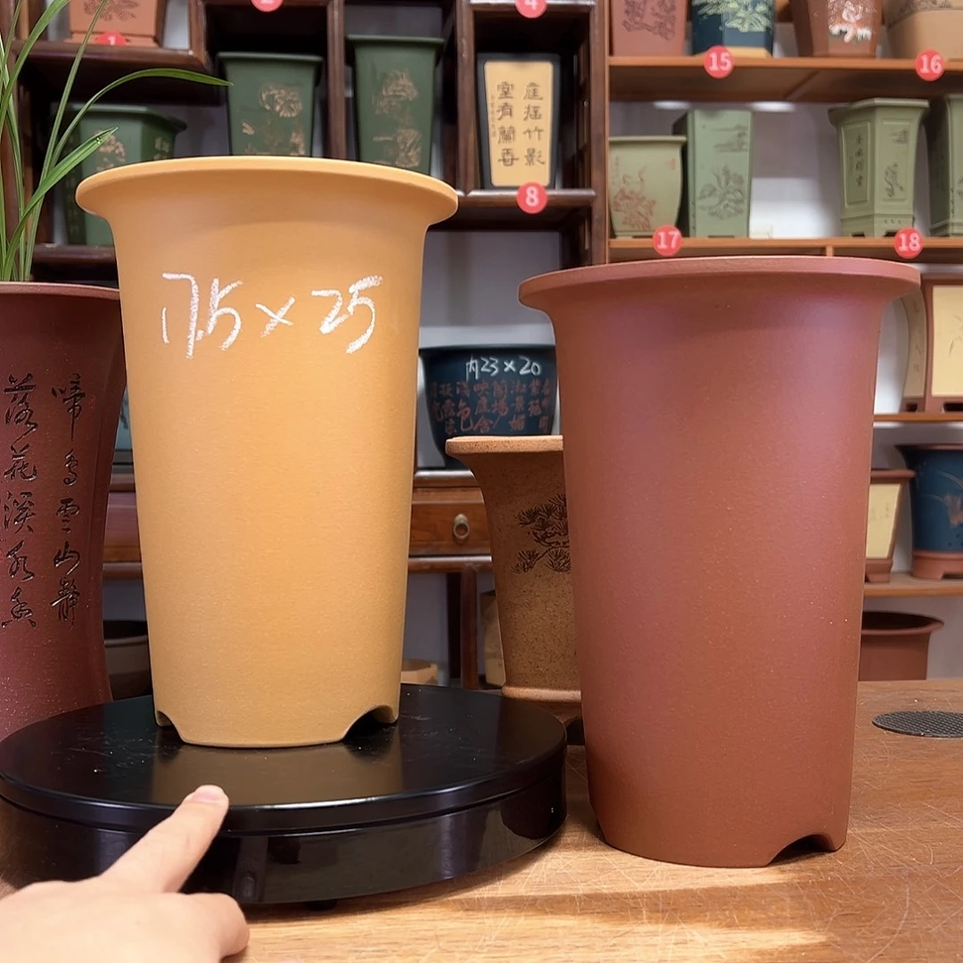 花盆紫砂周之夏精品紫砂花盆