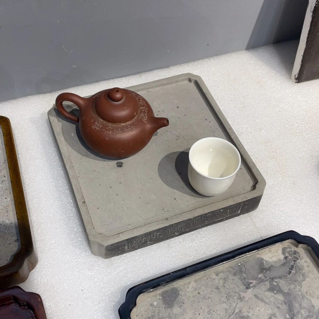 【闪购商品】砖雕金砖干泡茶台