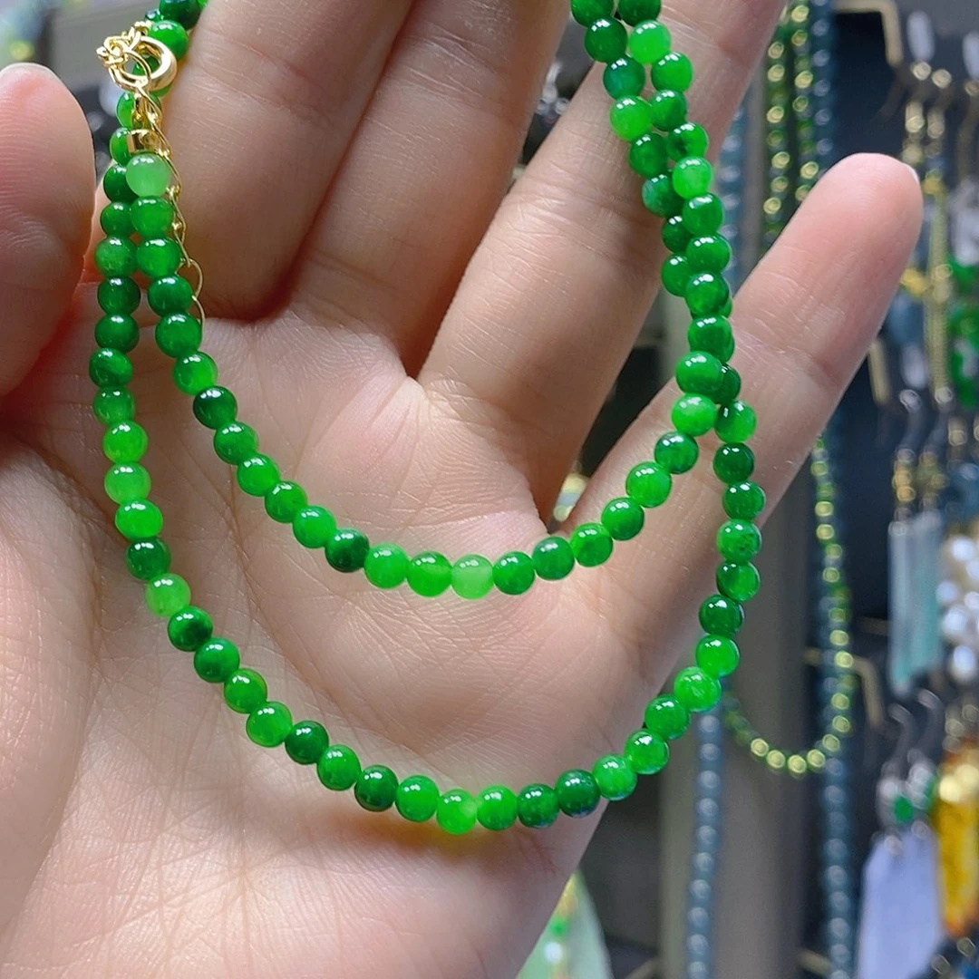 未镶嵌翡翠耳饰翡翠