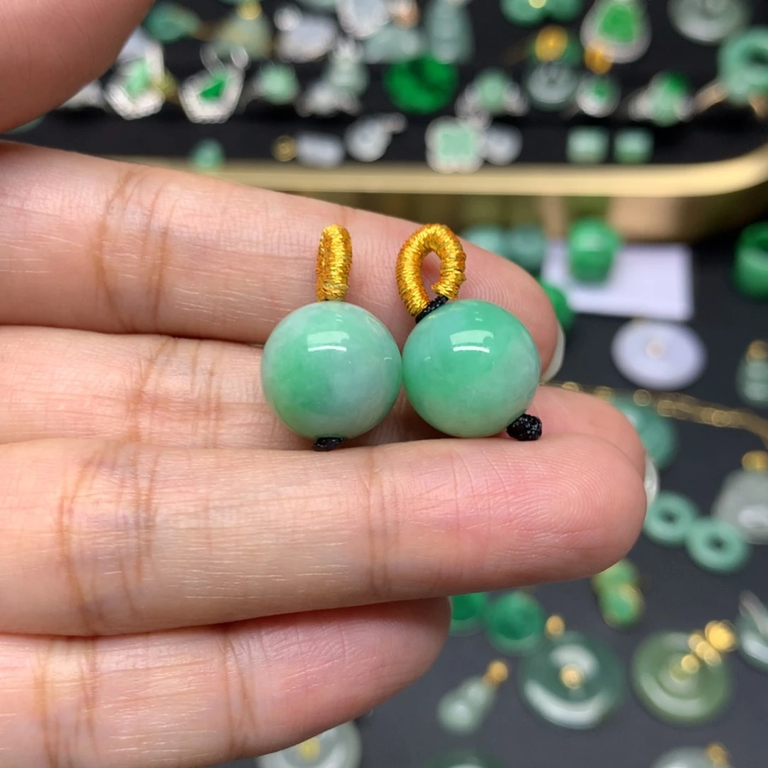 吊坠(不含链)未镶嵌翡翠有纹裂