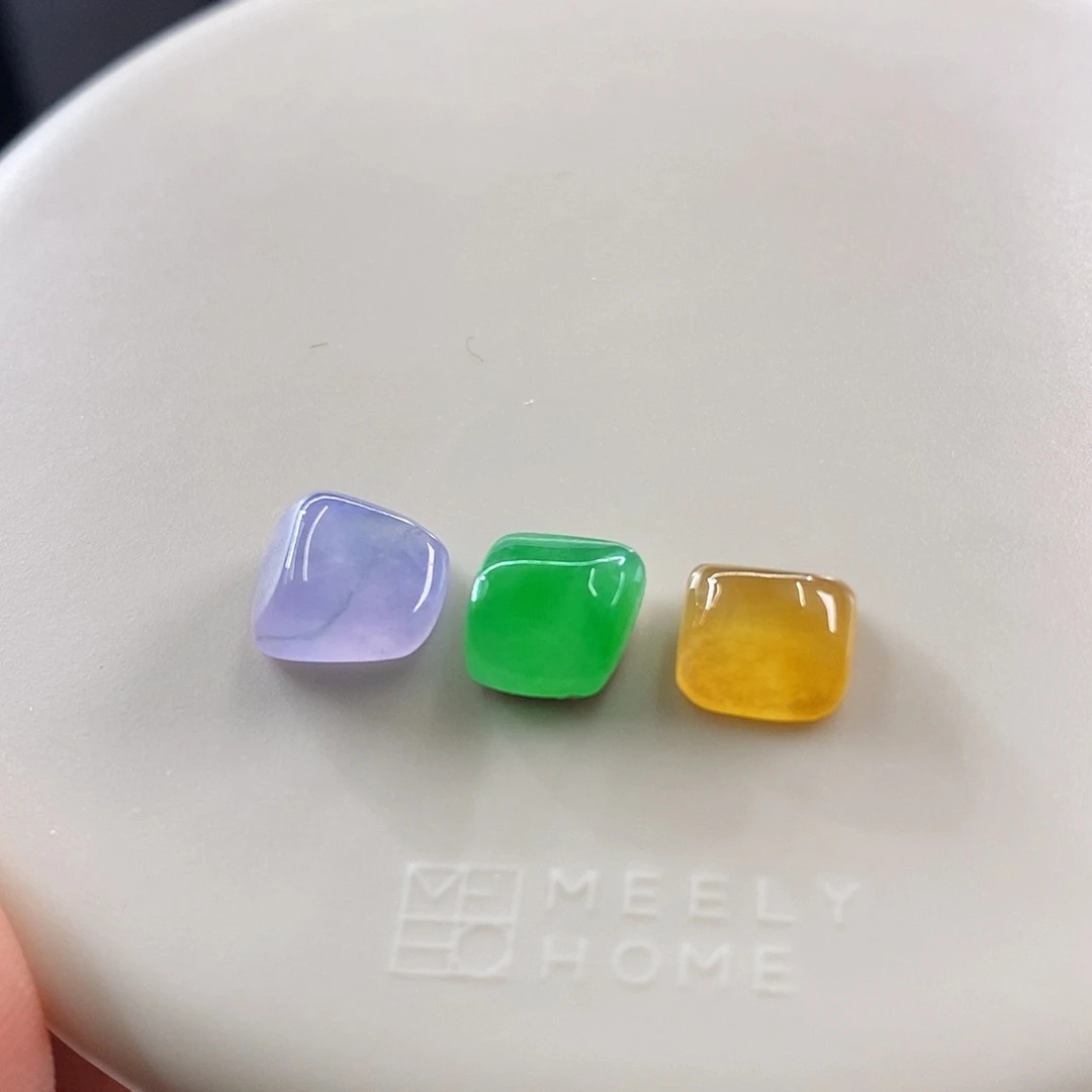 散珠翡翠冰三彩随形
