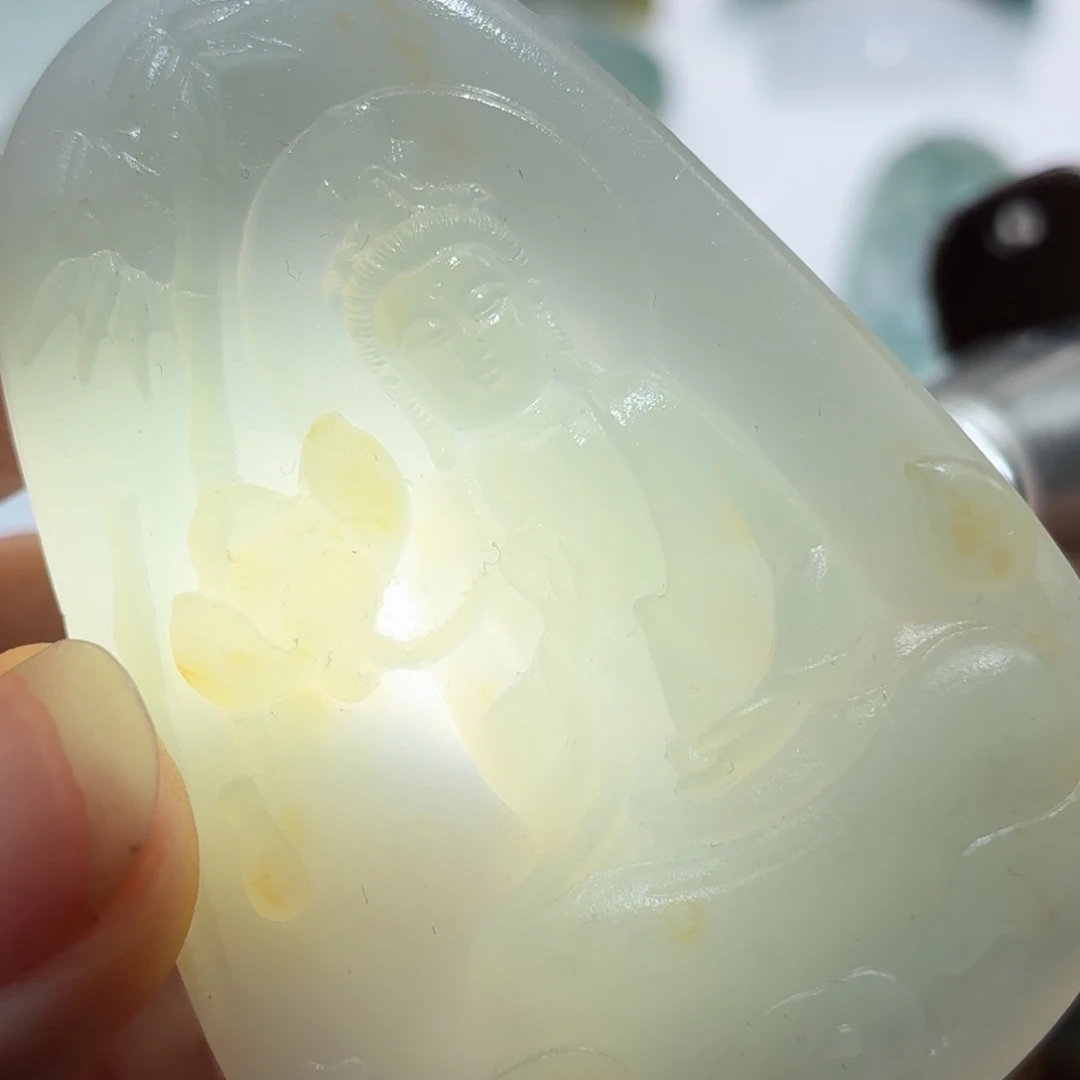 定制翡翠未镶嵌毛货