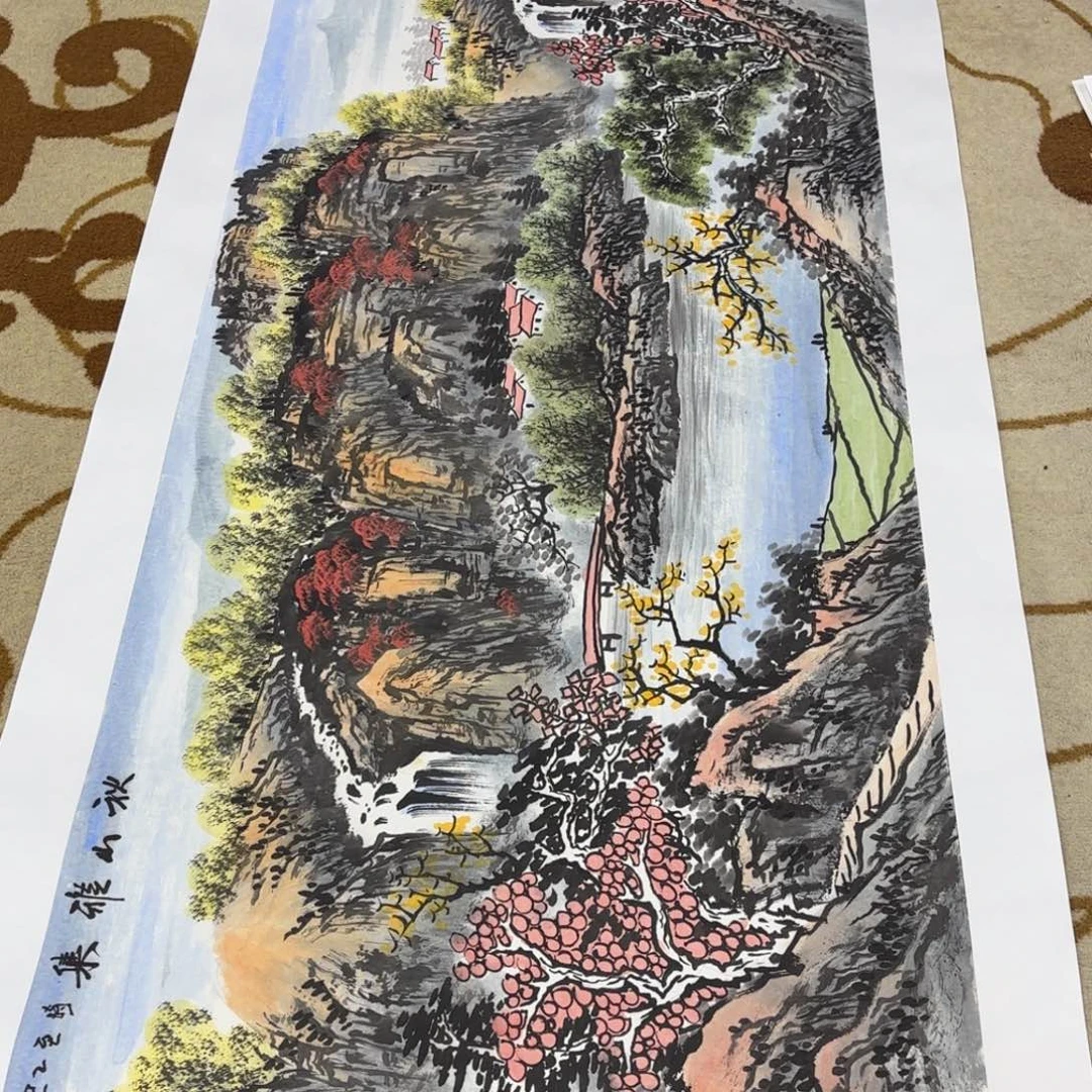 汉***清国画吴俊明老师小六尺刘