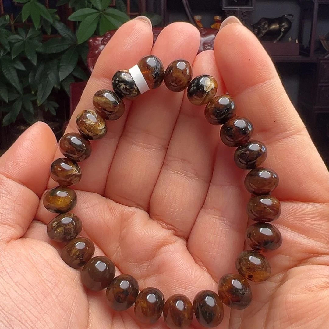 琥珀未镶嵌裸石抚顺琥珀10307十