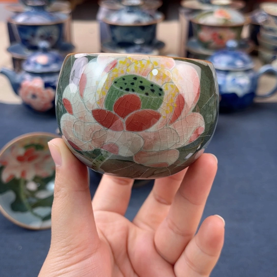 杯景德镇陶瓷杯子