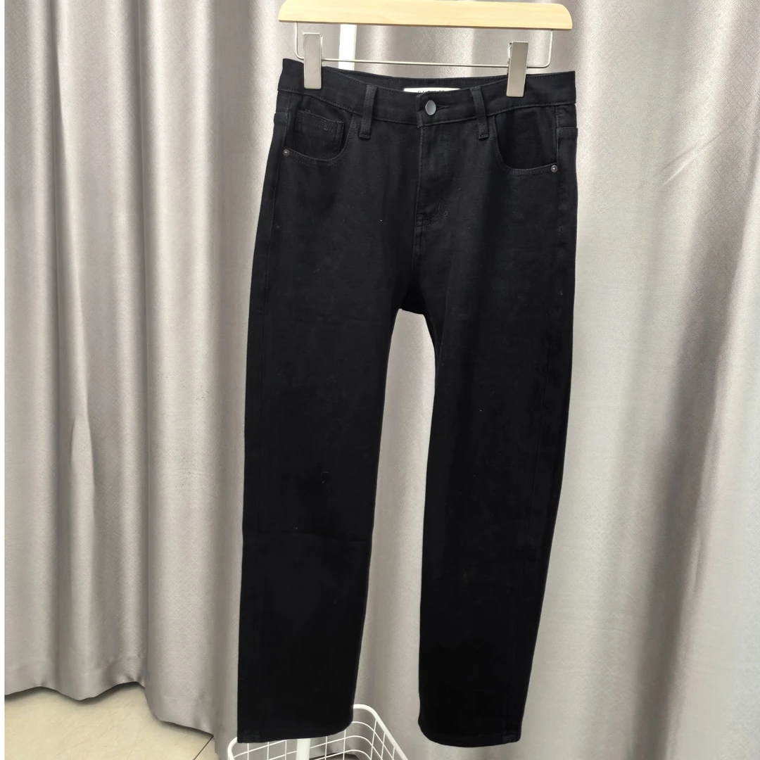 丽姐服—24638-新款时尚百搭修身显瘦直筒小脚裤