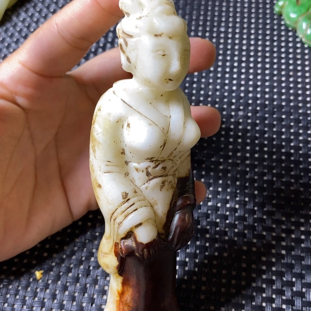 吊坠白玉菩提摆件
