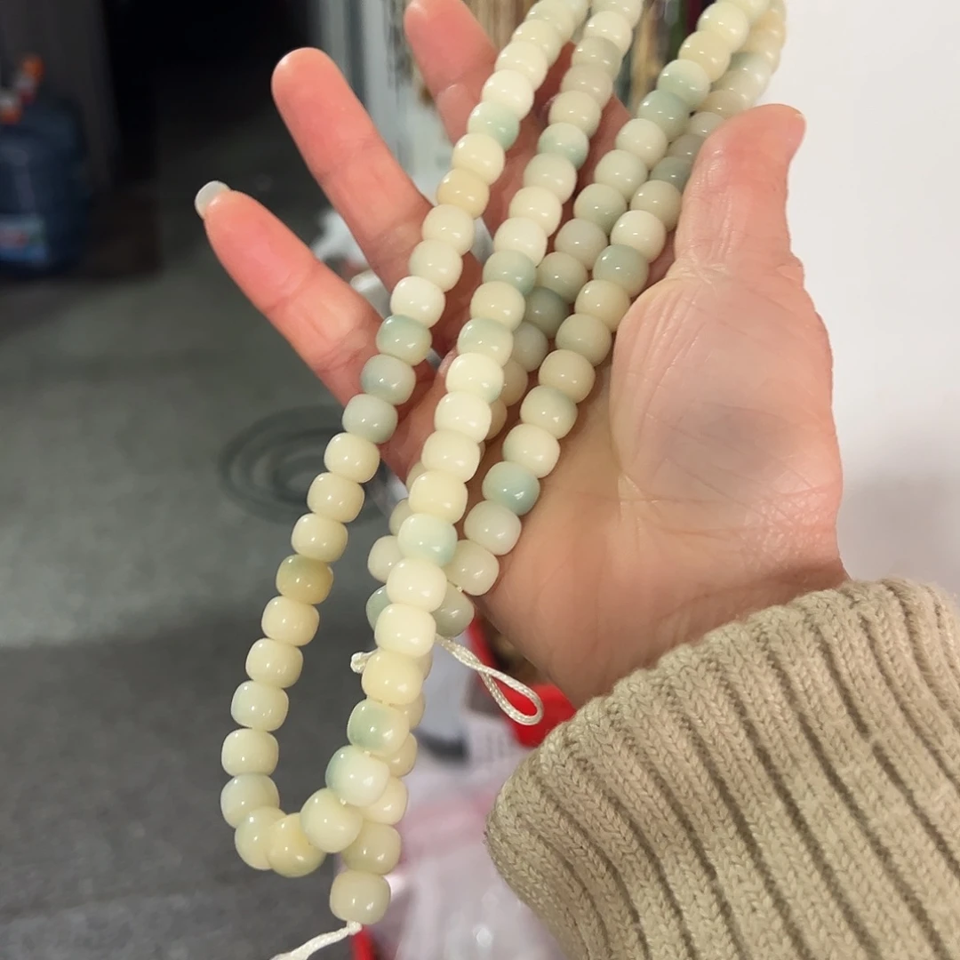 吊坠白玉菩提8×10