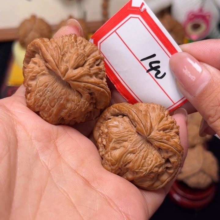 吊坠文玩核桃42大尺全品白狮子蛇头140