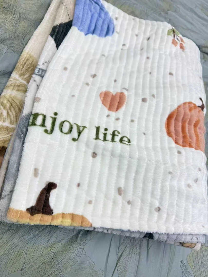 不挑花-48*75加绒大枕套 一对装