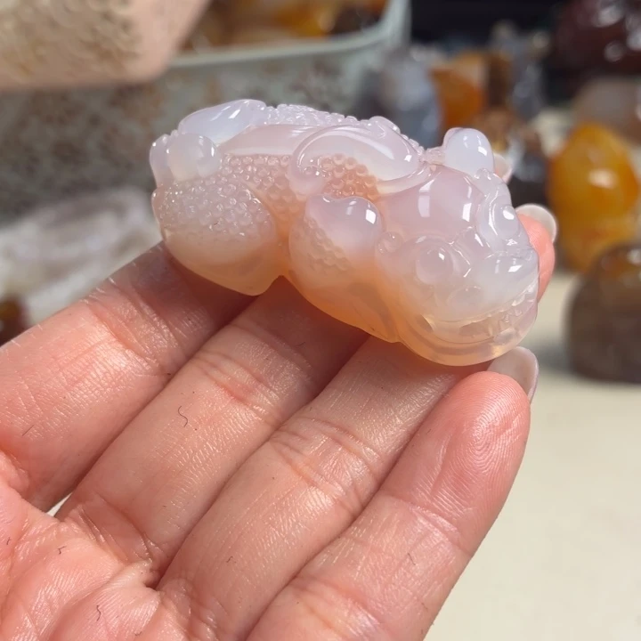 玛瑙/玉髓未镶嵌吊坠(不含链)