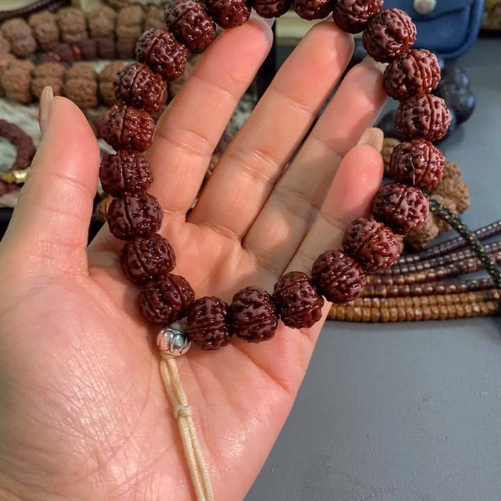 金刚菩提吊坠泡过水15mm老树王